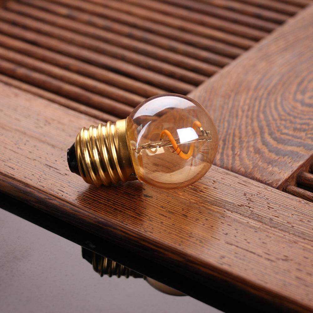 调光led灯泡复古工业风G40软灯丝灯柔性灯2200K暖黄光源110V跨境