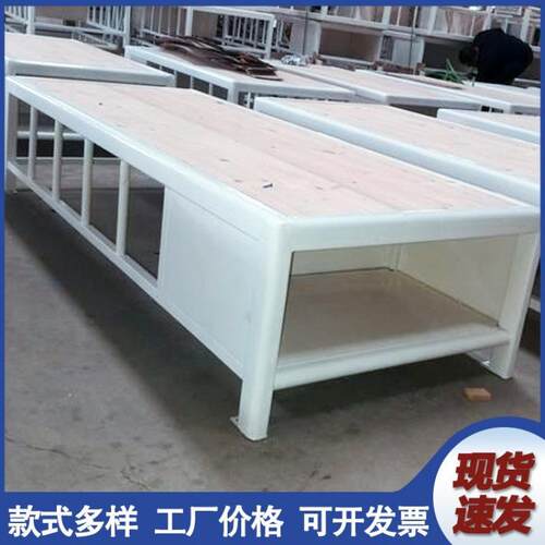 铁床厂家监狱床看守所单人床铁架床看守所干部床铁艺钢木床监舍床