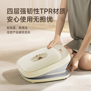 儿童泡脚桶折叠电动恒温加热按摩宝宝专用洗脚足浴盆便携家用保温