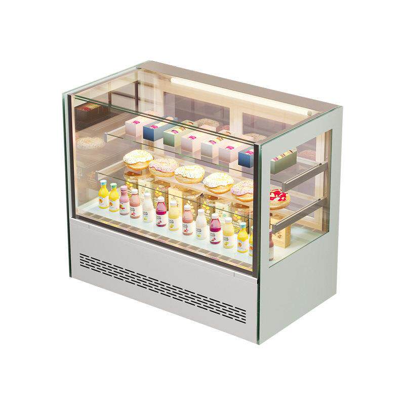 橙法无边蛋糕柜台式冷藏柜商用吧台甜品展示柜水果保鲜柜小型风冷