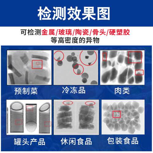 食品光X物检测机  SAXR-402限制包装材质自动剔除异异物 不 螃蟹X