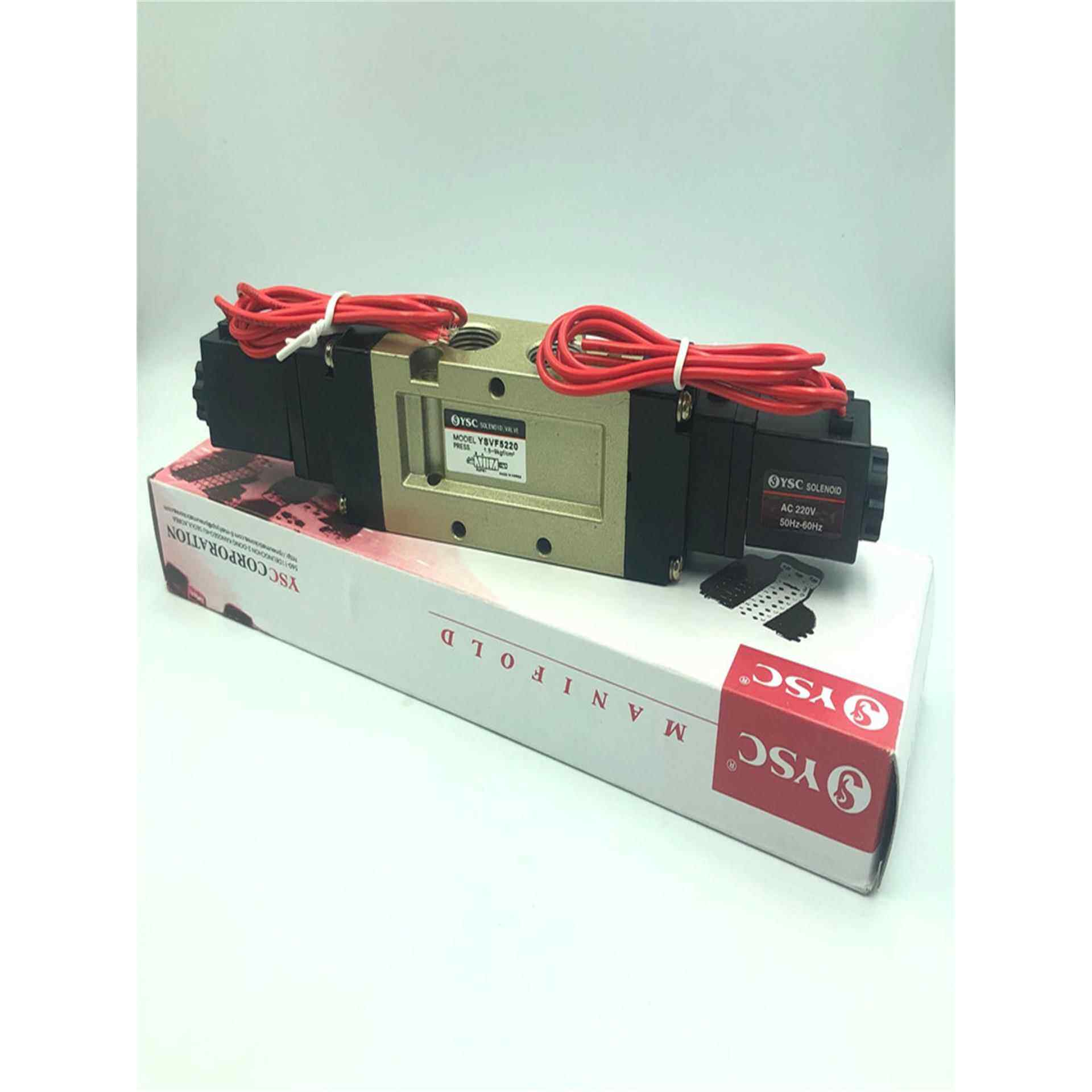 全新YSVF3130韩国YSC气动电磁阀YSVF3230/3330/5120/5220 DC24V