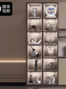 2025新款酒柜装饰品摆件轻奢高档客厅电视柜高级感小众家居工艺礼
