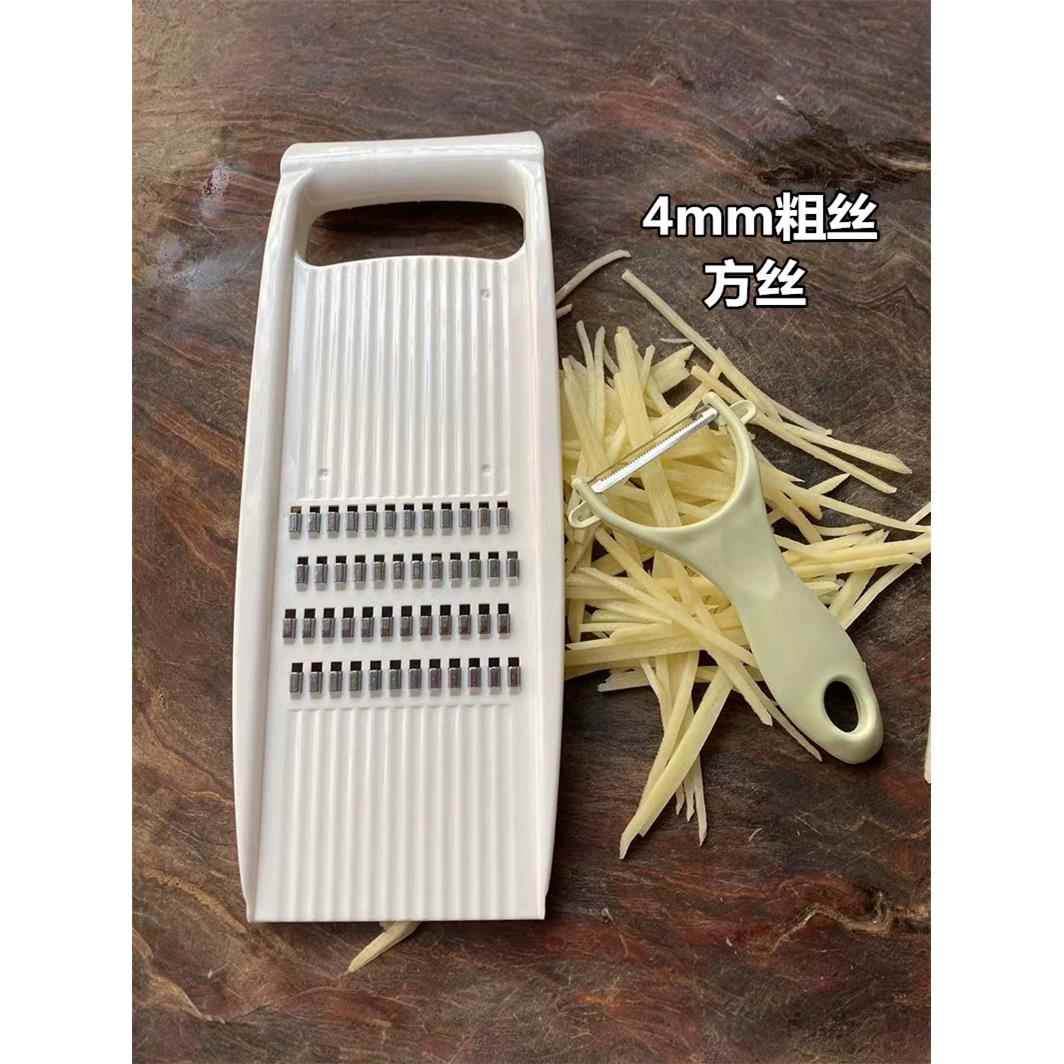 振东4mm方丝多功能擦菜板切片器黄瓜刨丝器土豆丝萝卜擦丝切菜器