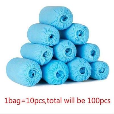 100pcs Non-woven Fabrics Disposable Shoe Covers Boot Covers