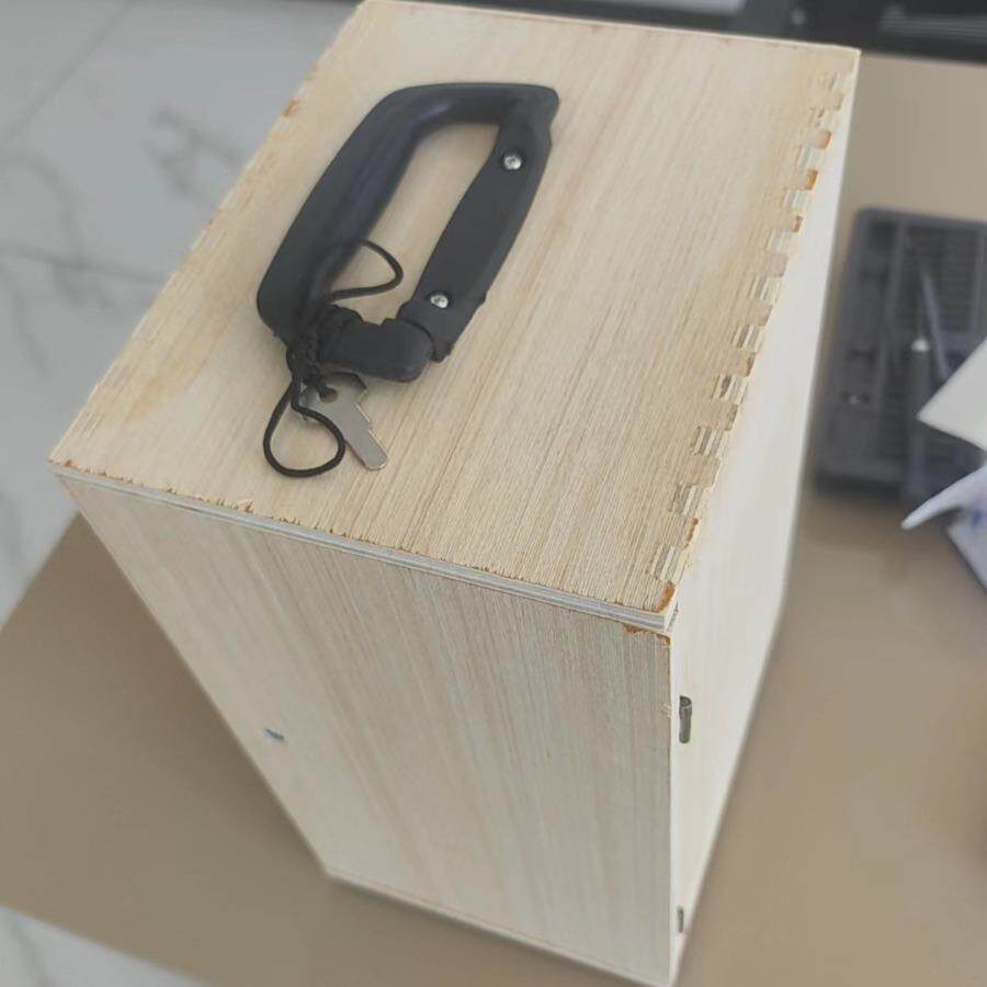 现货实木储物盒长方形茶叶包装盒手提式翻盖收纳盒木礼盒供应