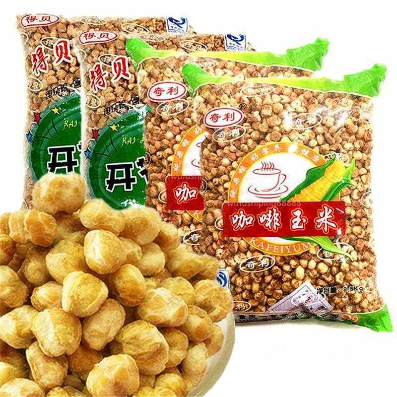 重庆食品咖啡玉米豆玉米酥爆米花大包装5斤奶油味开 花豆香甜糖酥
