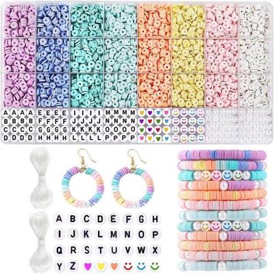 Clay Beads Bracelet Making Kit Beads DIY Friendship Bracelet