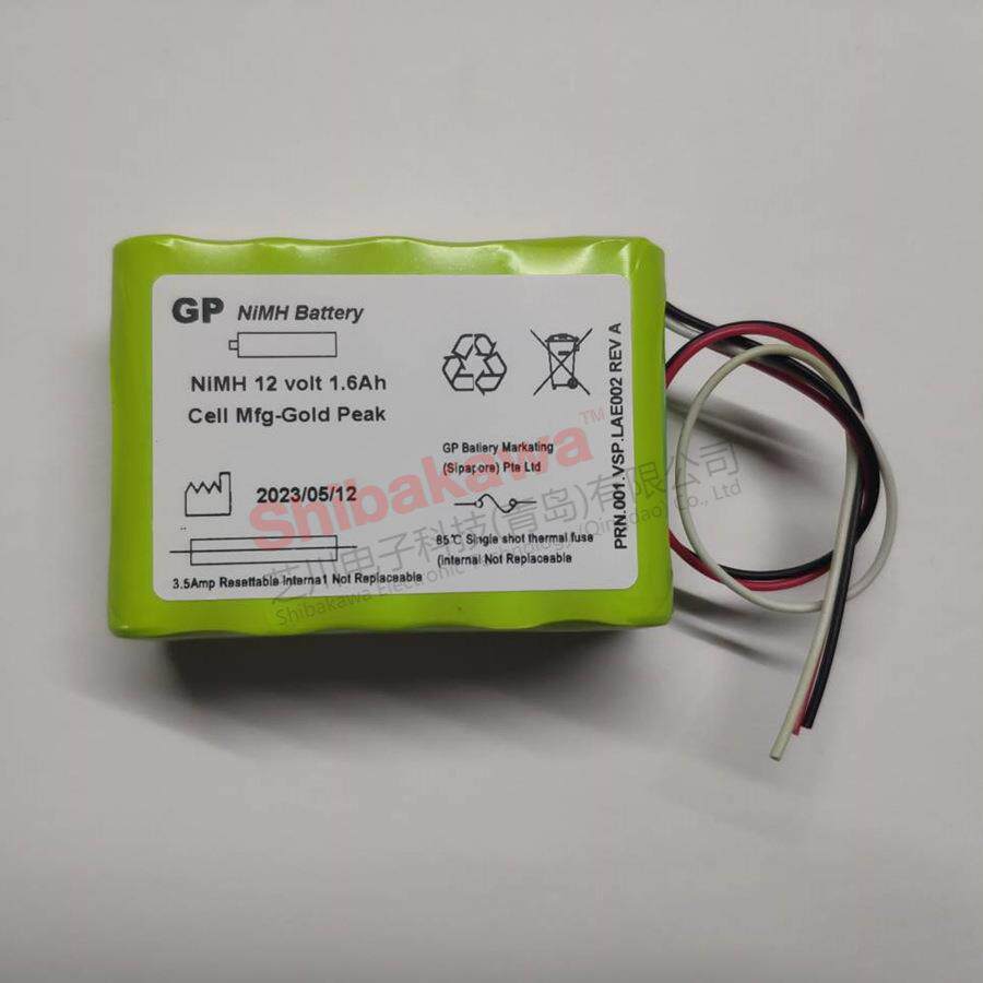 12V 1.6Ah GP 镍氢 充电 电池组