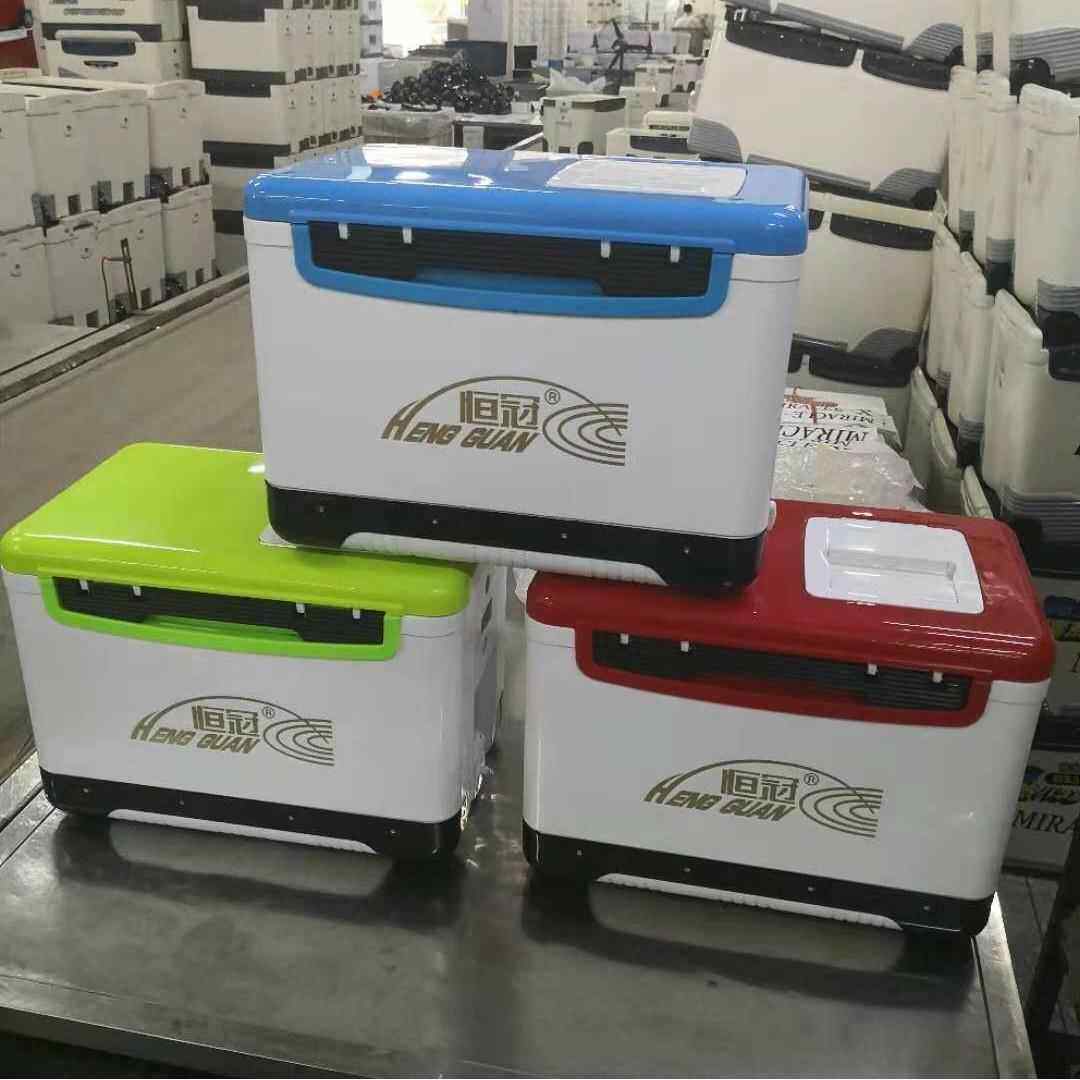 钓箱恒冠S6-18升S8-23升海钓箱保温箱钓箱塑料箱钓鱼钓箱
