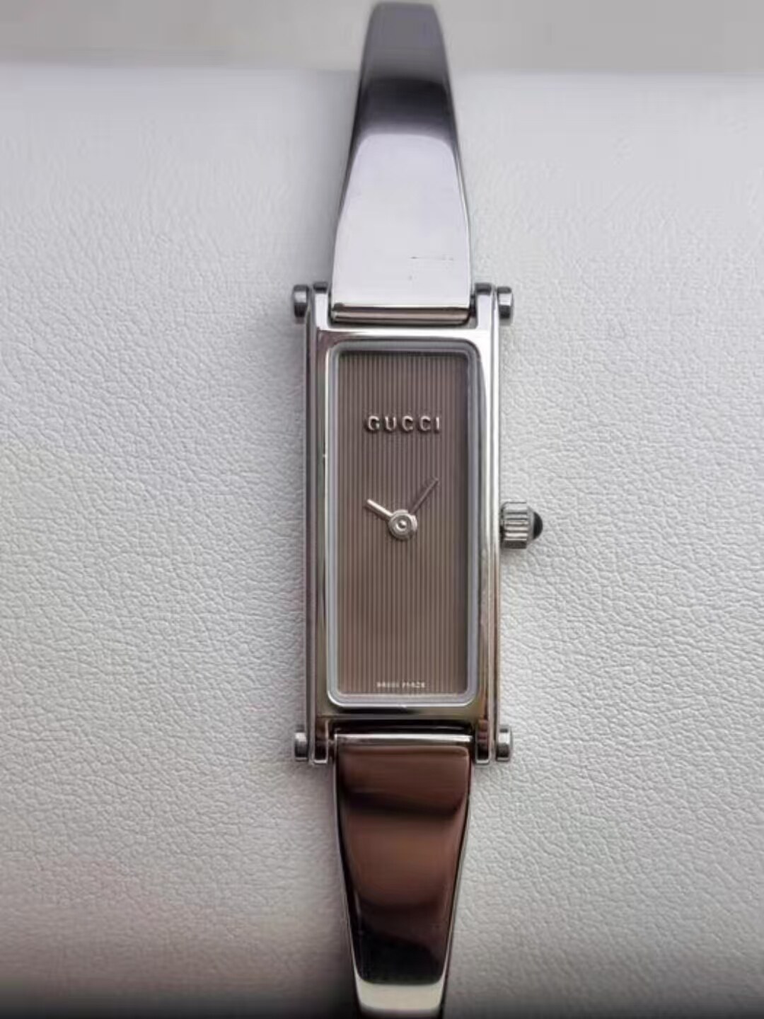 [9.8新]古驰Gucci 时装表 YA0155 1500L石英女士手表