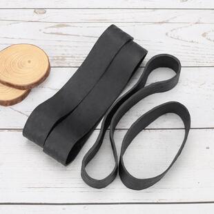 橡皮筋橡皮圈高弹力耐用黑色皮套25MM宽皮筋加厚皮套工业用牛皮筋