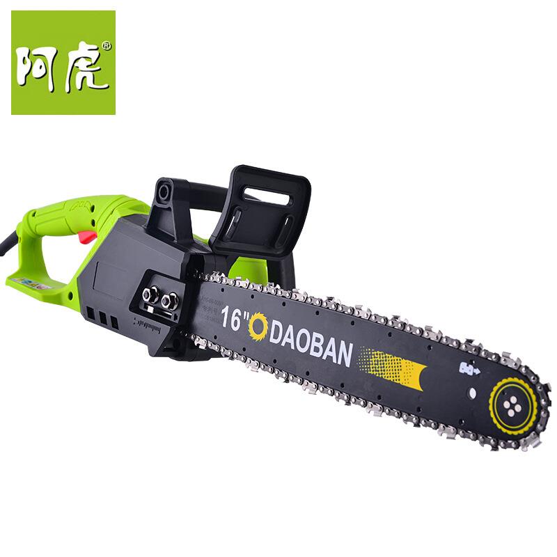 阿虎电链锯多功能家用电动工具大功率伐木锯木工电锯油锯5016-1