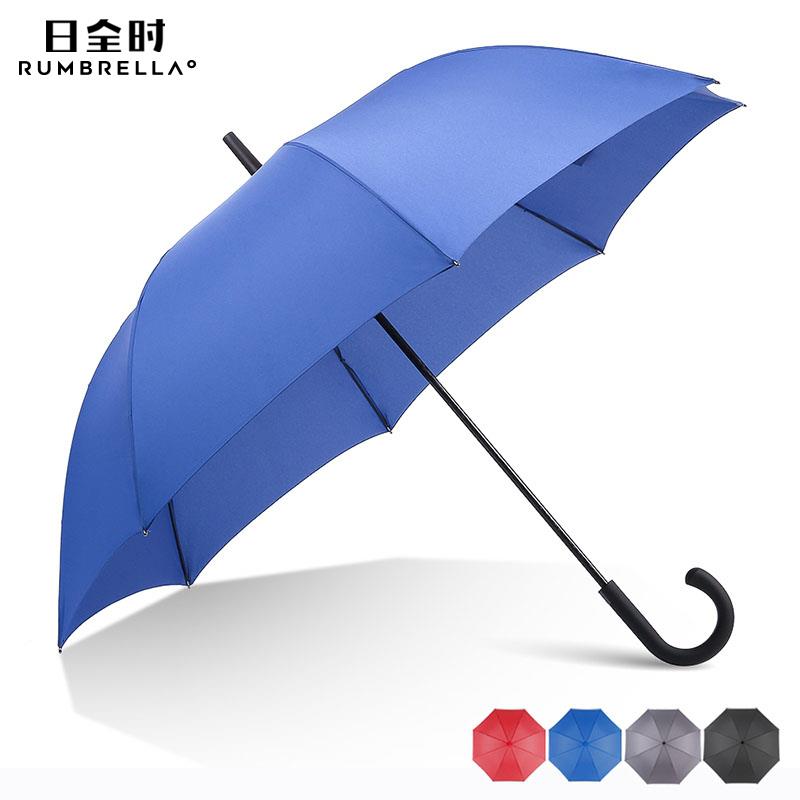 正品日时加端大加厚加固全自动长全柄高商务双雨人抗风暴男士高尔图片