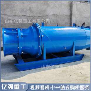 大型雪橇式潜水轴流泵农用养殖排水农田灌溉抽水泵市政排水混流泵
