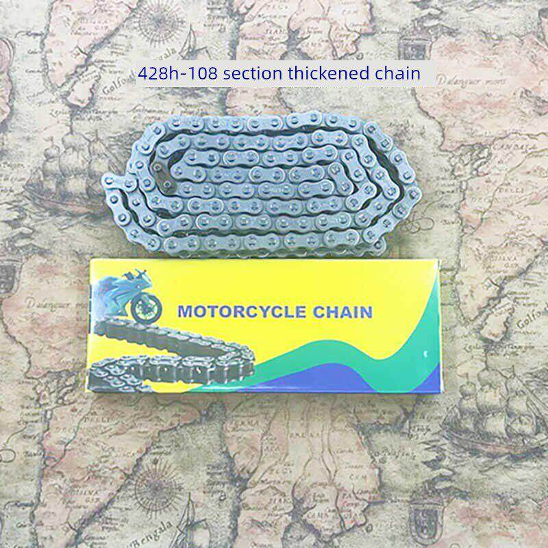 摩托车 三轮车炼条125 150 骑士车428H-108节 116节加厚炼条全新