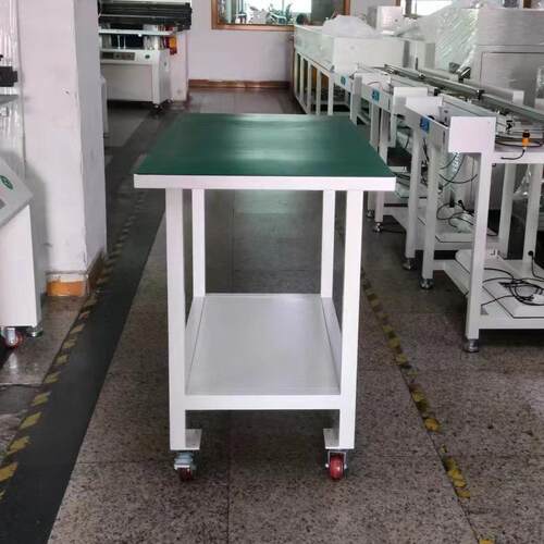 晟典防静电工作台流水生产线物流仓储移动式操作台配件安装工作台