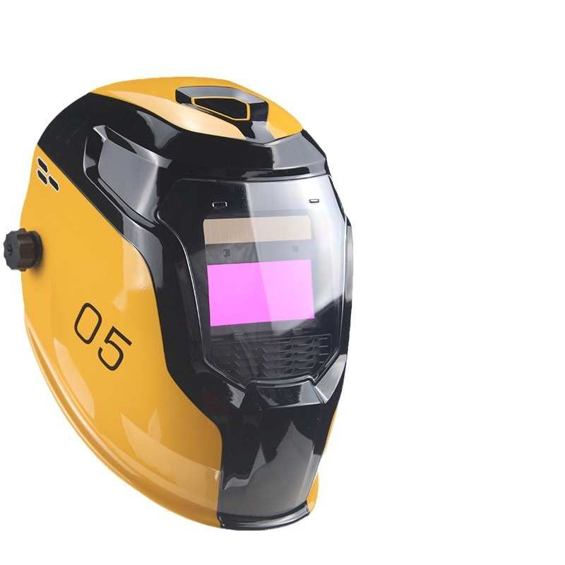 新款智能焊帽 太阳能全自动变光焊帽焊接面罩