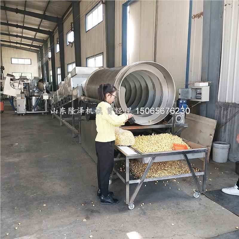 焦糖 口味米花CHO爆机爆米花机多少钱 爆米厂花生产线家