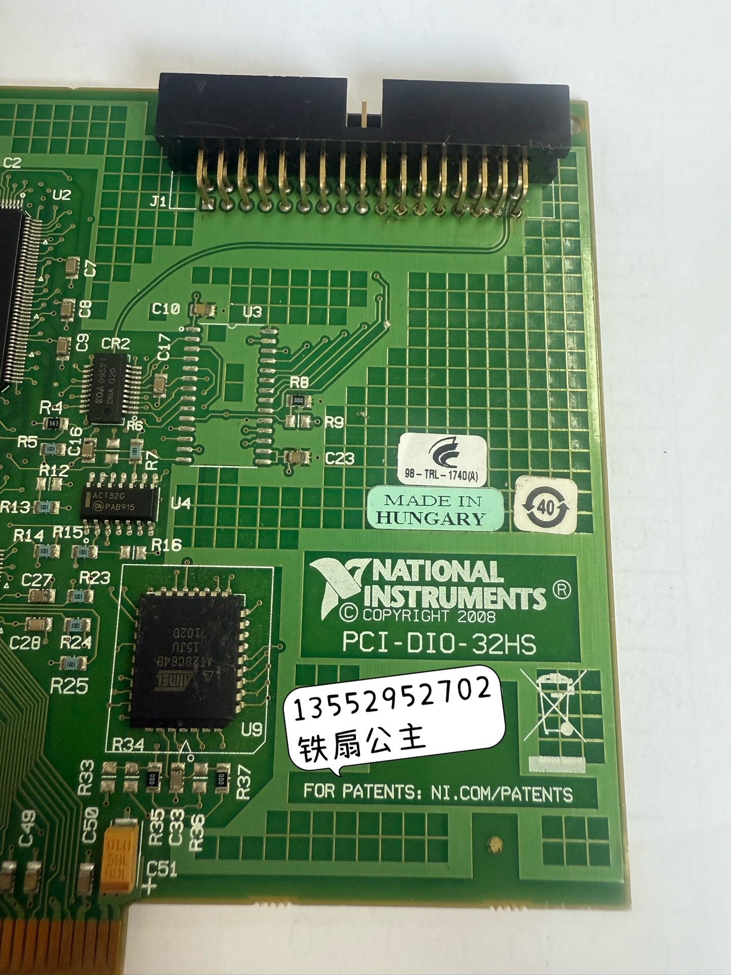 NI PCI-DIO-32HS 采集卡 原装正品 成色新 功