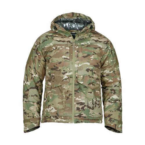Thick heat reflective cotton jacket, warm, windproof, cold