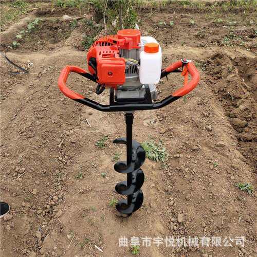便携式挖坑机 大马力农用施肥钻洞机 小型埋桩打洞机