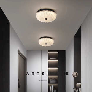 意式 玄关衣帽间灯具 极简过道灯现代简约轻奢走廊灯阳台灯创意个性