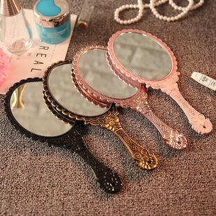 Mirror Eur Vintage Makeup Style and Palace Patterned Korean