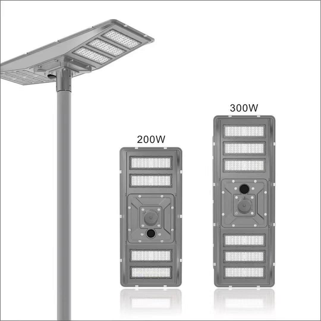 太阳能庭院灯高杆灯广场公园露天停车场遥控加感应双边模组路灯