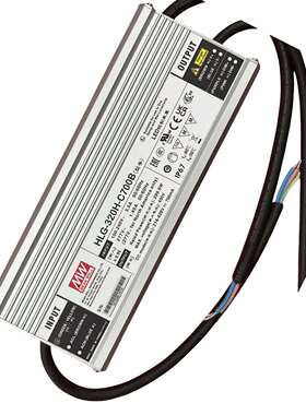 明纬电源 HLG-320H-C2100B 320W恒流型LED深井灯驱动器