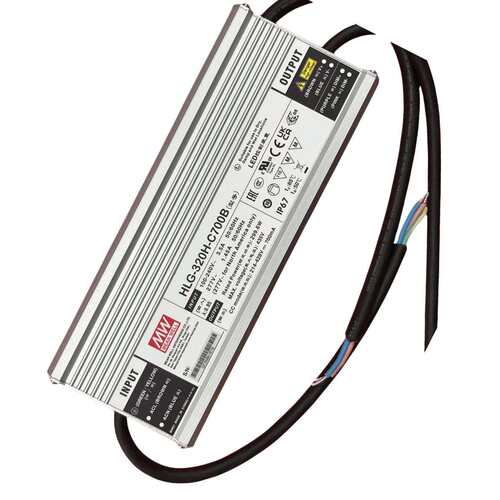 明纬电源 HLG-320H-C3500AB 320W恒流型LED深井灯驱动器