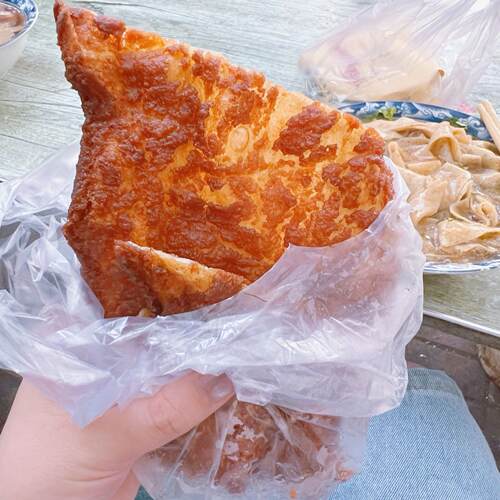 新疆包邮糖果子天津特产大糖果子糖油饼红糖油饼早餐高碳水早餐