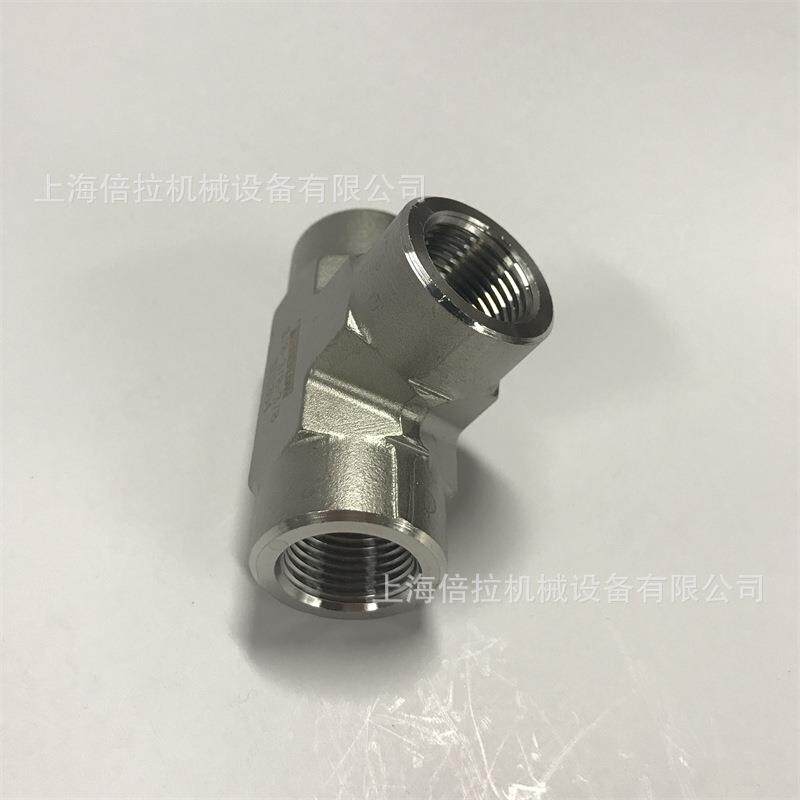 TENHEFLOW不锈钢304 T型3/8"异径管平口三通内丝螺纹接头锻压件