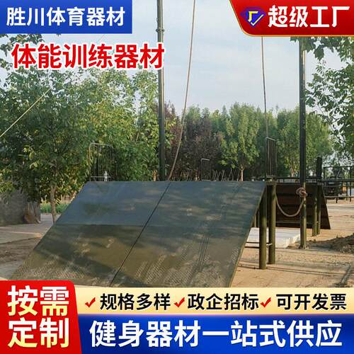 体能训练器材厂家低桩网爱尔兰板训练器架速降拓展训练器材