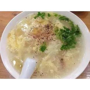 新款 安徽阜阳撒汤啥汤sa汤沙汤鸡蛋汤宿州徐州胡辣汤早餐速食汤