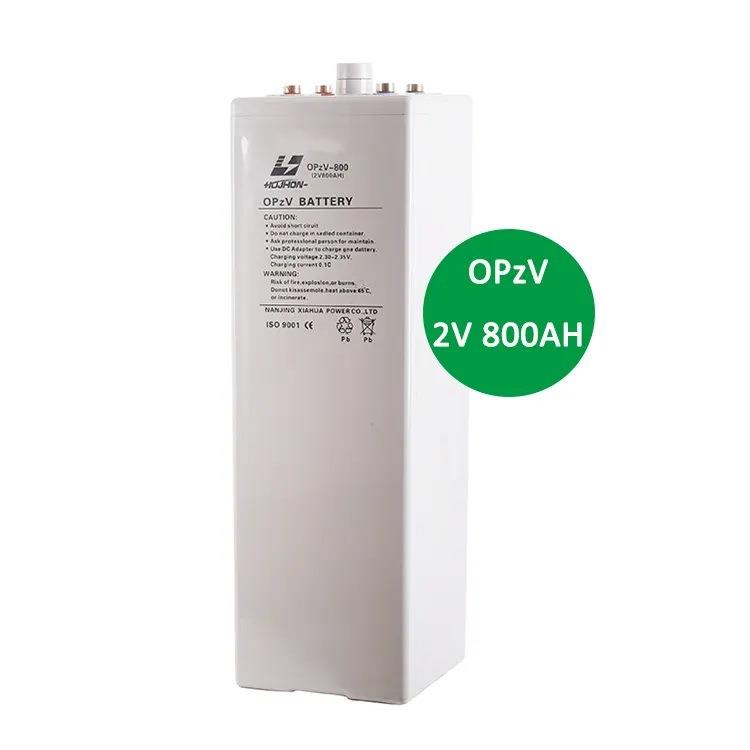 OPzV 2V 800AH 管式胶体蓄电池光伏储能电信基站深循环出口品质