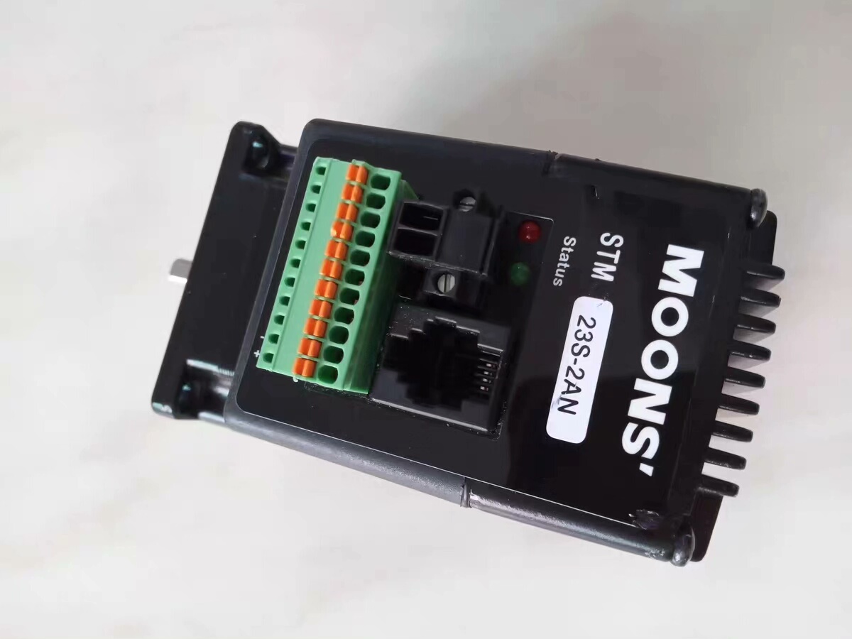 MOONS鸣志STM23S-2AN闭环步进电机 伺服马达一体