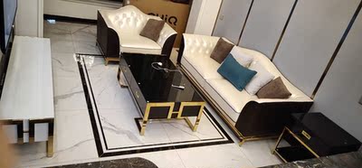 头层牛皮小户型拉扣轻奢真皮沙发怎么样？三点忠告必须注重