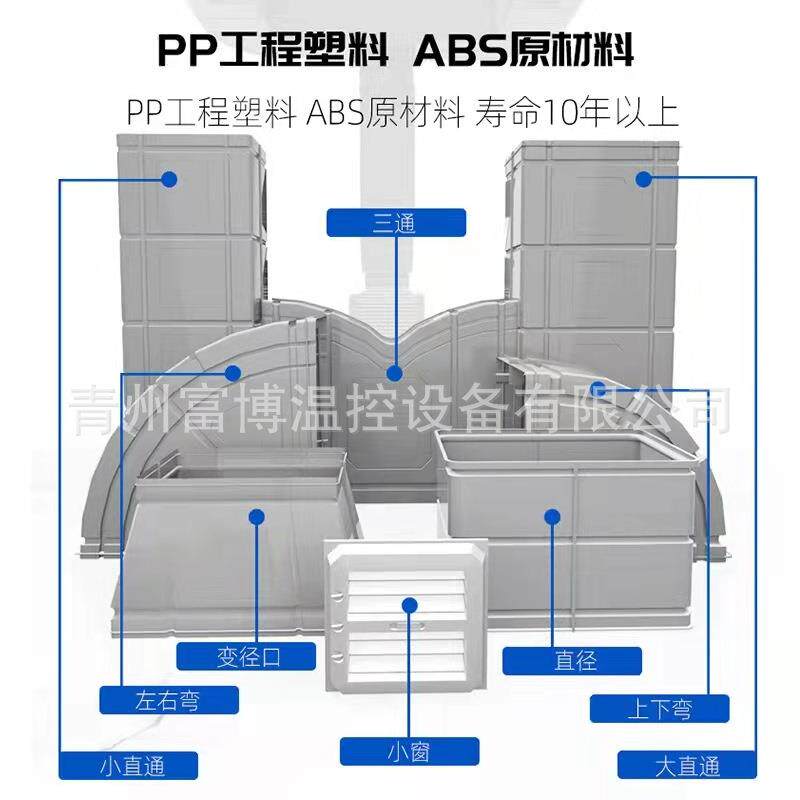 厂家工业冷移机管设备湿帘降温动道式蒸发式水空调1.1KW风排气扇