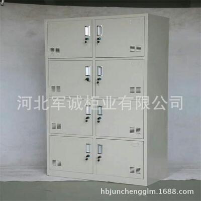 河北军诚八门钢制更衣柜学生员工宿舍十门更衣柜六门八门更衣柜