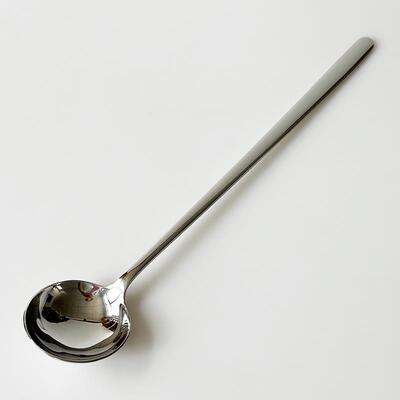 XMAN+库存长柄酱料勺 猪油勺 火锅店调料勺 腥油勺商用 304不锈钢