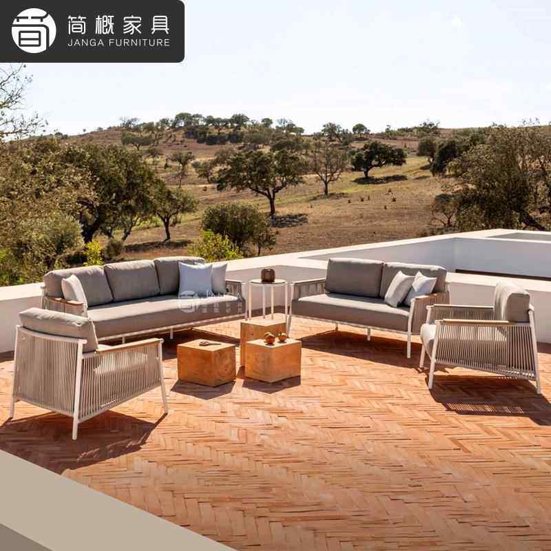 户外别庭院花541合园藤编沙发天防水防晒沙发茶几组酒店民宿墅沙,住宅家具,户外沙发,淘宝优惠券,粉丝福利购,淘宝优惠卷