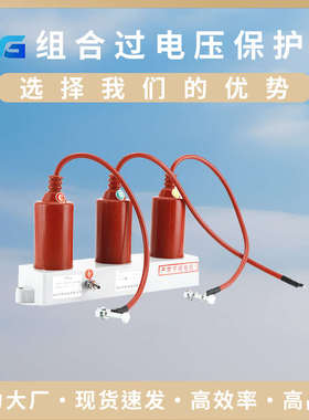 TBP-ABC-12.7F/131高压三相三柱10KV柜内避雷器组合过电压保护器