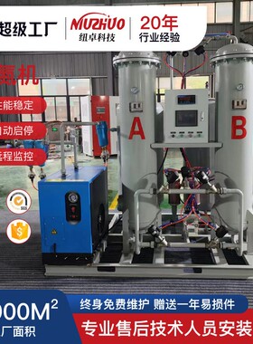 PSA工业制氮机氮气发生器各行业用制氮气设备高纯度食品氮气装置