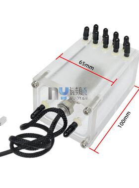 2倍亚克力二级墨盒50*65*100mm数码印花纺织机水性透明墨瓶