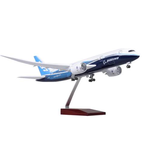 1:130波音B787模型飞机民航客机787原型机仿真礼品机身长度43cm
