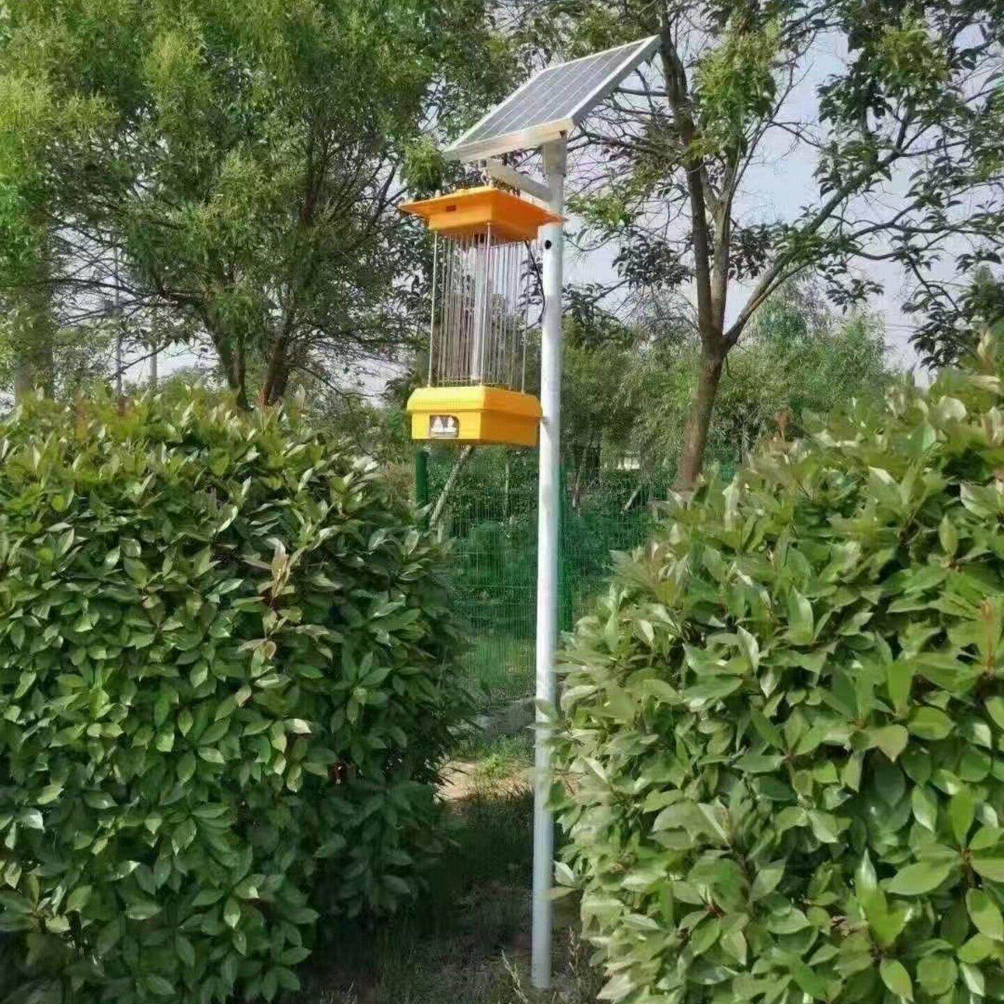 新太阳能杀虫灯户外农用茶园灭虫器频振式诱虫器果园鱼塘养殖稻田