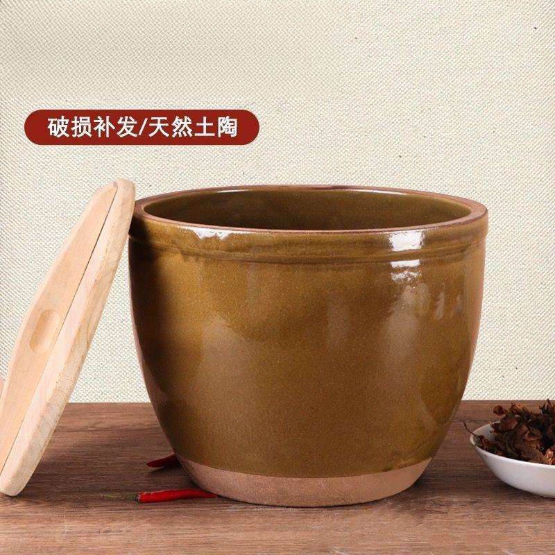 老式水缸家用陶瓷瓦罐米酒发酵容器腌菜缸米缸面缸坛子瓦包邮