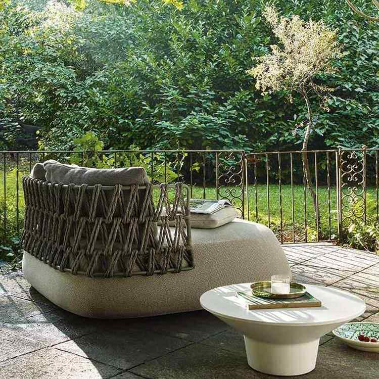 户外高实木沙发椅三端人室外庭院酒高档休闲胖墩墩编店民宿沙阳台