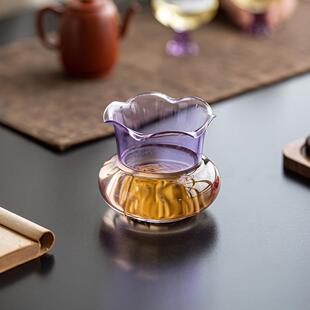 玻璃建水小号茶桌废水茶缸茶渣桶大号储水壶承水盂茶洗茶道配件